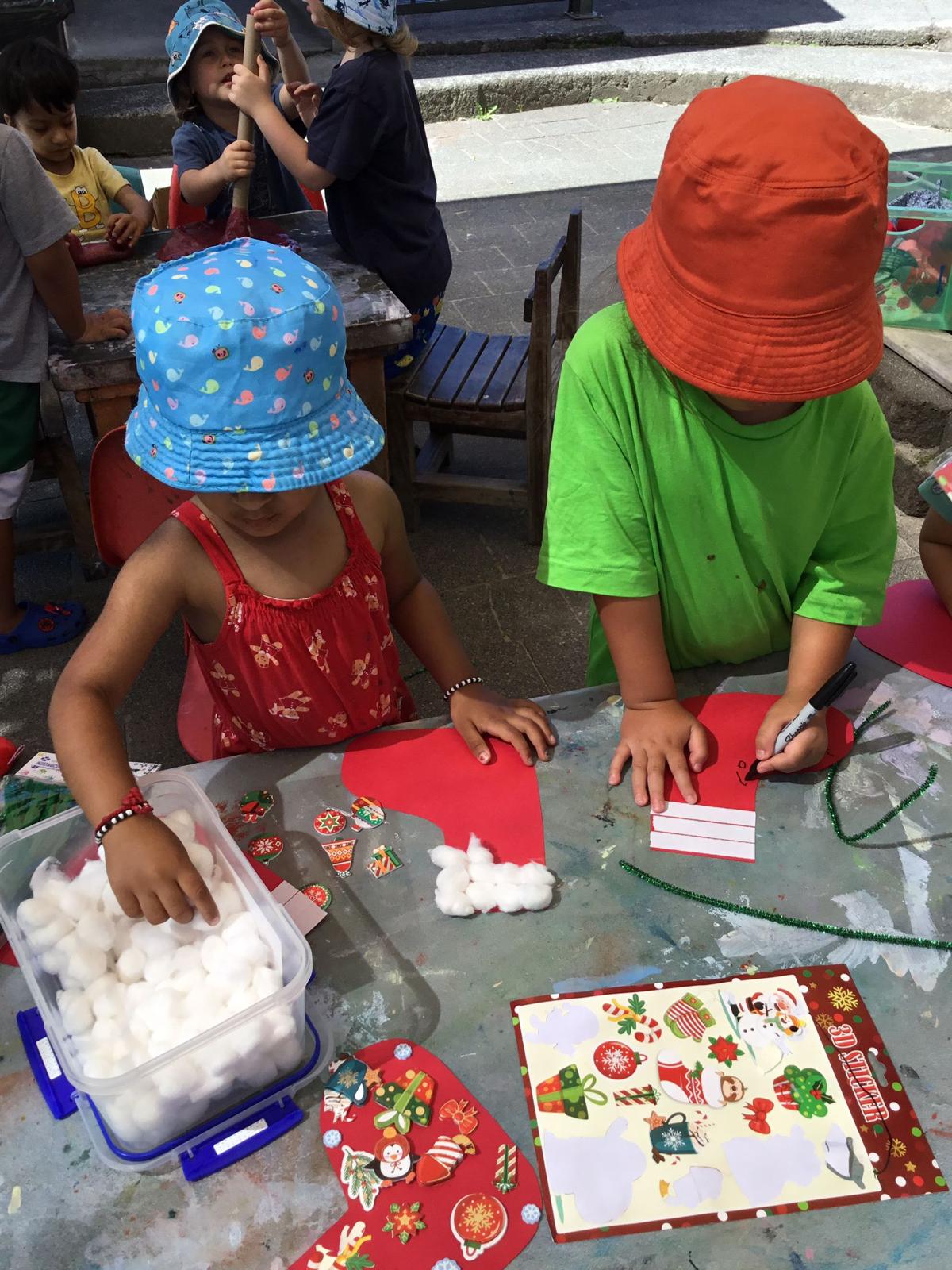Creative play and exploration at Little Village Preschool